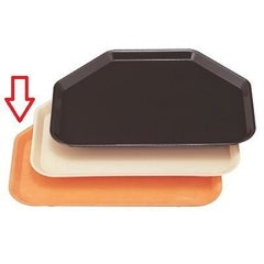 トレー 六角トレーオレンジ