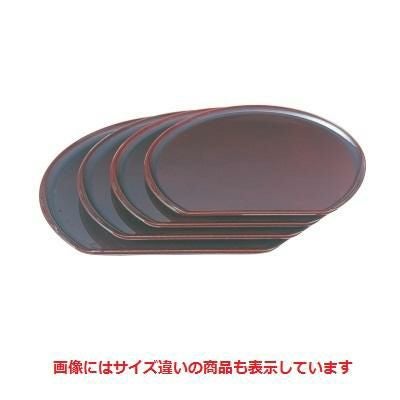 半月盆 半月盆溜塗尺5寸 SS塗 NS加工