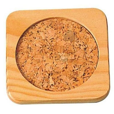 コースター 白木/コルク 角