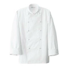 コックコート〔半袖アンダーカバー付〕（男女兼用）サイズ：S～LL 3L～6L