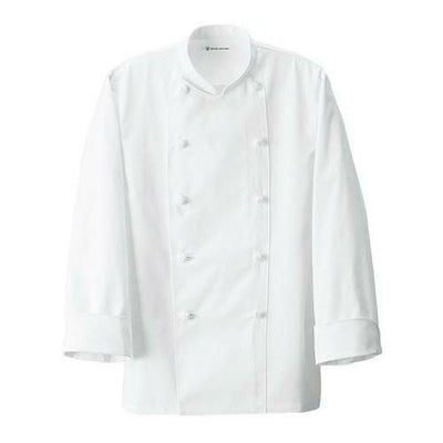 コックコート〔半袖アンダーカバー付〕（男女兼用）サイズ：S～LL 3L～6L