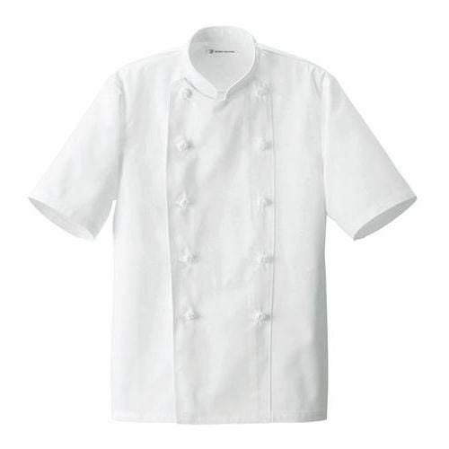 コックコート〔半袖アンダーカバー付〕(男女兼用）サイズ：S～LL 3L～6L