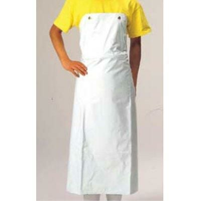 ワンタッチ 前掛 胸付 白 900×1150