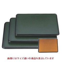 長手盆 長手両面盆グリーン石目/金梨地尺5寸 A面NS加工