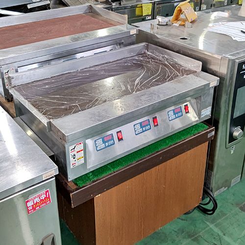 電気無煙式グリドルテーブル(ステーキ) 2021年製 業務用/新品】電気無煙式グリドルテーブル(ステーキ) EGT-9-SL9 幅1300