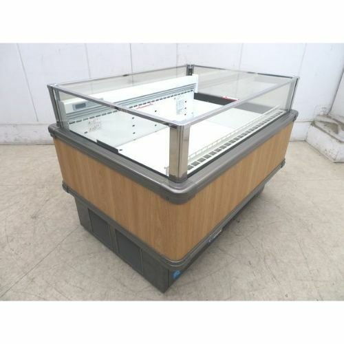 アイランドショーケース（冷凍冷蔵切替：可） IMC-45QWFSAXR 業務用 中古】平型冷凍冷蔵ショーケース フクシマガリレイ(福島工業) IMC
