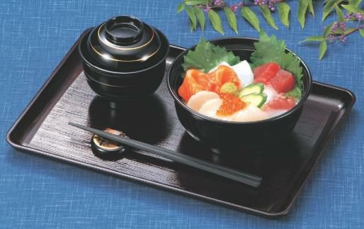 お盆 新ハケ目盆溜尺3寸 NS加工