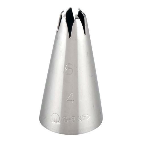 SA18-8口金 花 6切 No. 4