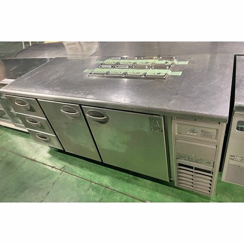 中古】冷蔵コールドテーブル フクシマガリレイ(福島工業) YRW-180RM2-D 