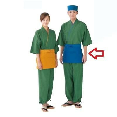 ショート前掛 ET3461-1 青 レギュラー