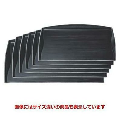 お盆  おもてなし盆黒檀尺0寸 NS加工  幅300 奥行222 高さ23