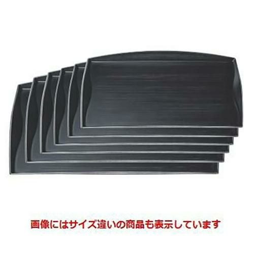 お盆 おもてなし盆黒檀尺5寸 NS加工 幅462 奥行340 高さ28