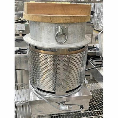 中古】焼肉フード ミニミニ昇降式 浅井工業 YF-3112SSL 幅156×奥行156 