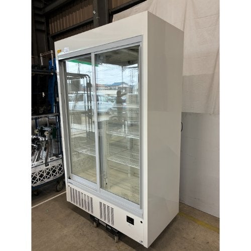 業界最長1年保証】【中古】冷蔵リーチインショーケース スライド扉