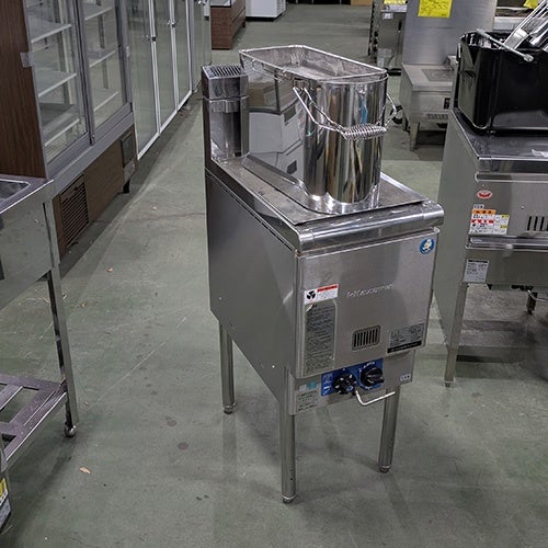 北沢産業 業務用ガスフライヤー KFE-35 都市ガス 美品‼️ 業界最長1年保証】【中古】ガスフライヤー 13L 北沢産業 KFE-35 幅360