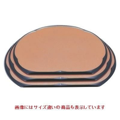 半月盆 新梅型半月盆明星塗尺3寸