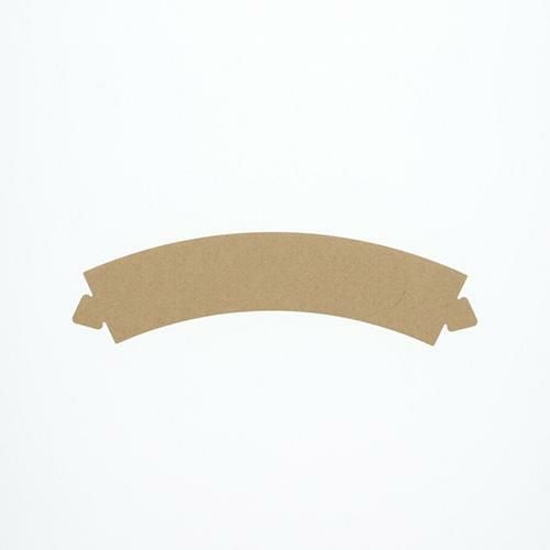 【1枚/約7.8円】ペーパースリーブ 8～14オンス用 茶 100枚入 /小物送料対象商品