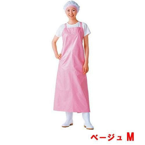 マイティクロス エプロン 胸当 E-1001-3 ベージュ M