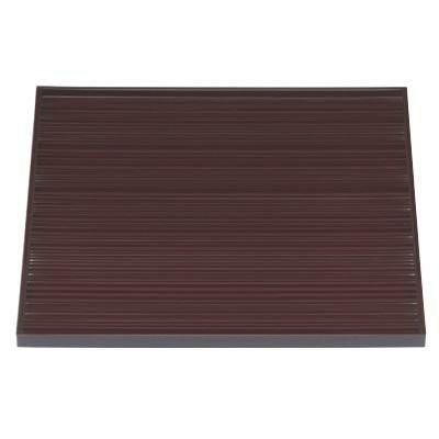 お盆 尺0寸乱筋角盆新溜 NS加工