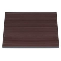 お盆 尺0寸乱筋角盆新溜 NS加工