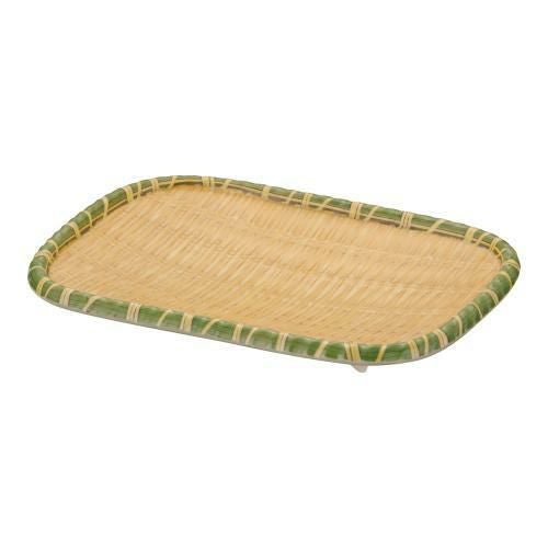 JB メラミン竹模様長角皿 イエローS JB-B710YL