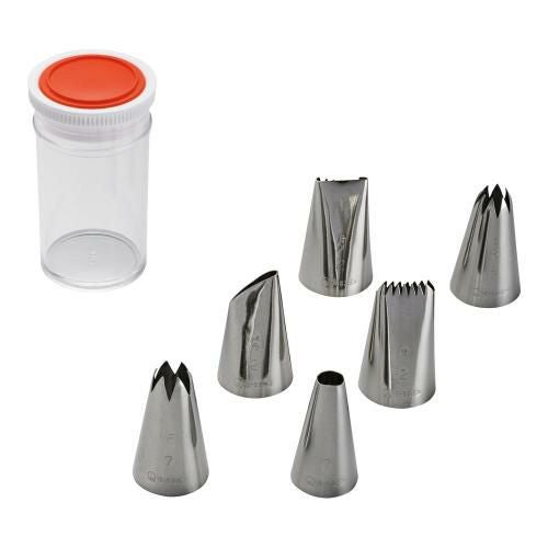 SAケース入18-8ポテト用口金セット No.7 6ヶ入