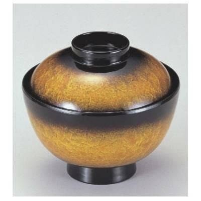 小吸椀 越前椀アクアイエロー エ-ス塗 漆器