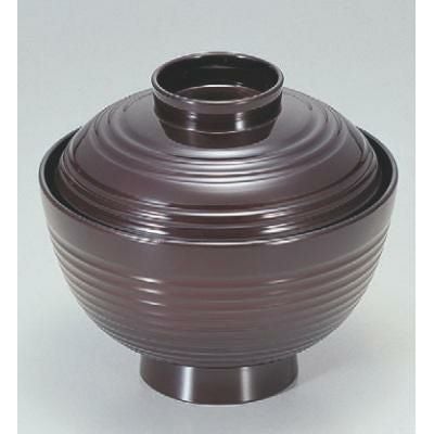 小吸椀 3.7寸荒筋椀溜 漆器