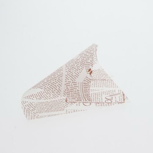 WAXペーパー フェザーイニシャル白 15-15