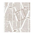 WAXペーパーフェザーイニシャル白 21.8-25