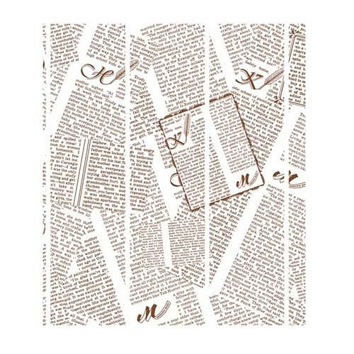 WAXペーパーフェザーイニシャル白 21.8-25