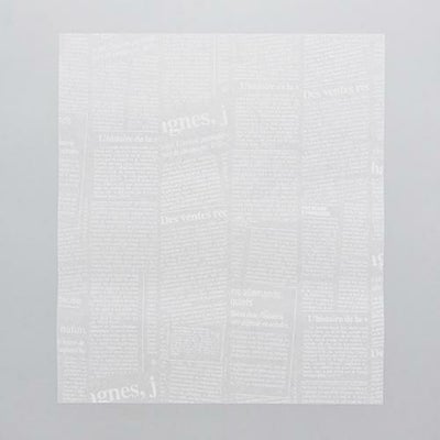 WAXペーパー 21.8-25 ニュースレター白 100枚入
