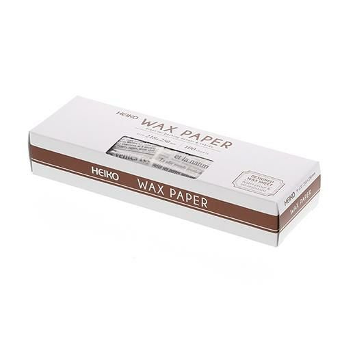 WAXペーパー 21.8-25 ニュースレター黒 100枚入