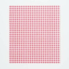 WAXペーパー 21.8-25 ギンガム赤 100枚入