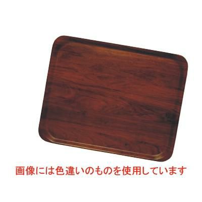 ユーロラミネートトレイ 長角 CA2028E76ウォルナッツ