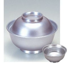 小吸椀 4寸羽反吸椀光銀内銀 漆器