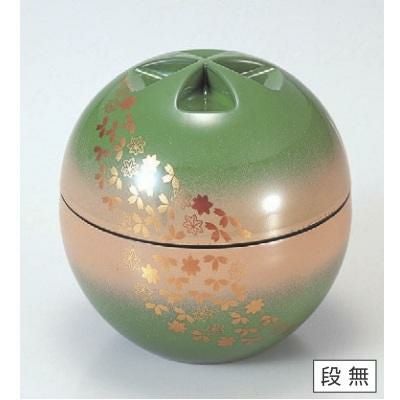 そば弁当 源氏椀グリーンぼかし春秋オヤ・フタ