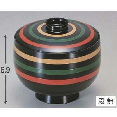 小吸椀 百万石小吸椀黒ライン 漆器