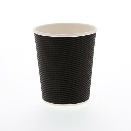 断熱エコブラック紙カップ 8オンス 240ml 50個×20ケース