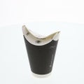 バタフライカップ 12オンスホットシングルブラック 40個×20ケース