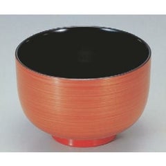 汁椀 万葉汁椀朱彩 漆器