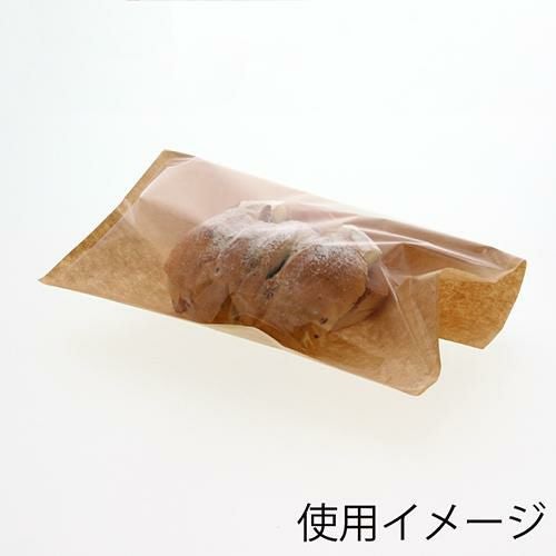 窓付フラットバッグ 210×210 未晒 100枚入