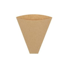 スナック三角袋 12-13 未晒無地 100枚入