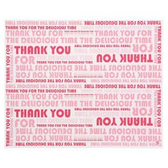 クレープ包装紙 デリシャスタイム ピンク 100枚入