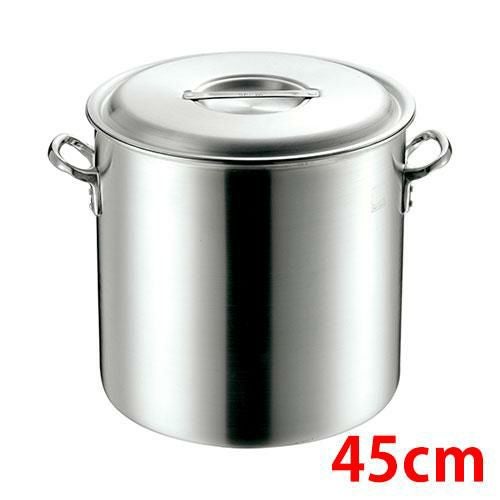 MTIプロカスト アルミ寸胴鍋 45cm(目盛付)///