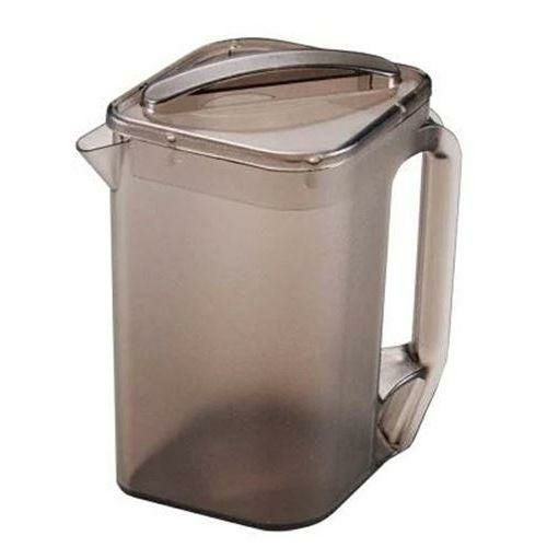 BK ポリカーボネイト ウォーターポット 角型 スモークブラウン 2.1L【弁慶 角型ウォーターピッチャー】