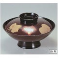 煮物椀 5.5寸小槌煮物椀溜ツタ 漆器
