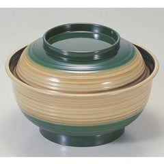 丼碗 美里千筋丼白木かすみ 漆器