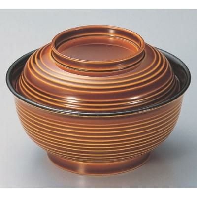 丼碗 美里千筋丼漆調春慶塗 漆器