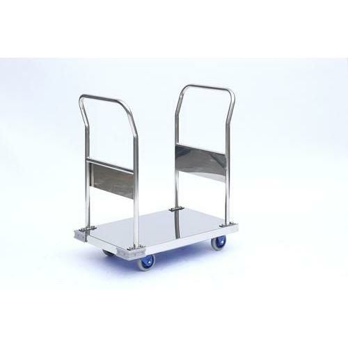 【金沢車輌】静音ステンレス台車 SUS-103GS 幅750×奥行455高さ865【送料別途見積】